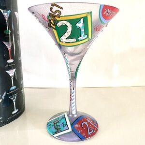 Lolita Martini Glass 21st Birthday
